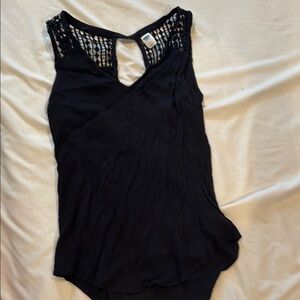 Elegant Black Sleeveless Top